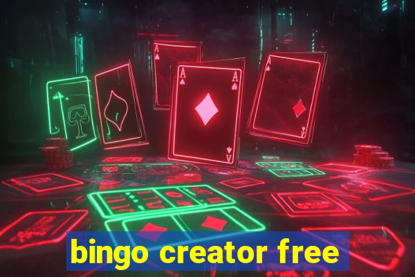 bingo creator free