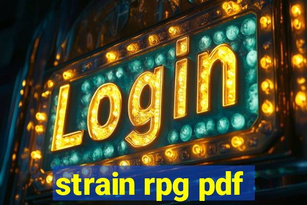 strain rpg pdf