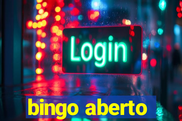 bingo aberto