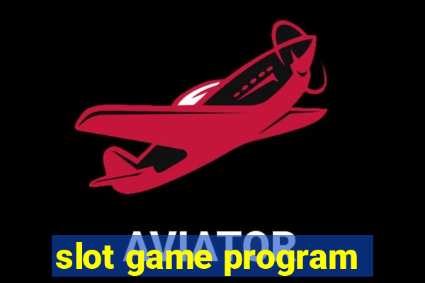 slot game program