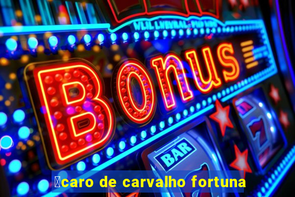 铆caro de carvalho fortuna