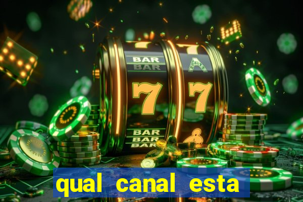 qual canal esta passando o jogo do palmeiras