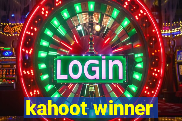 kahoot winner