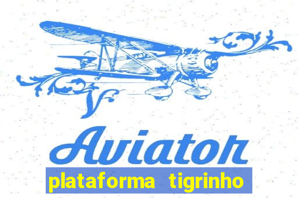 plataforma tigrinho 1 real