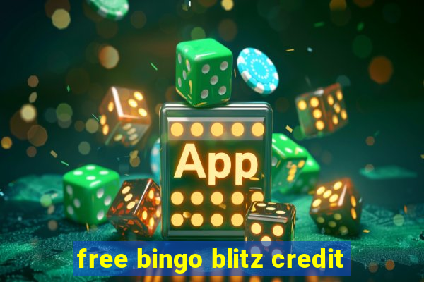 free bingo blitz credit