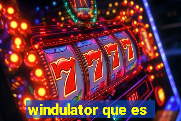 windulator que es