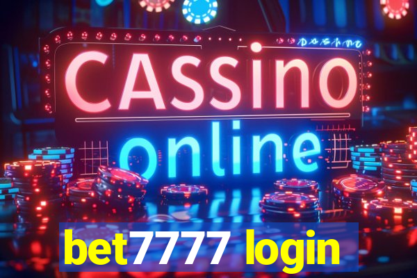 bet7777 login