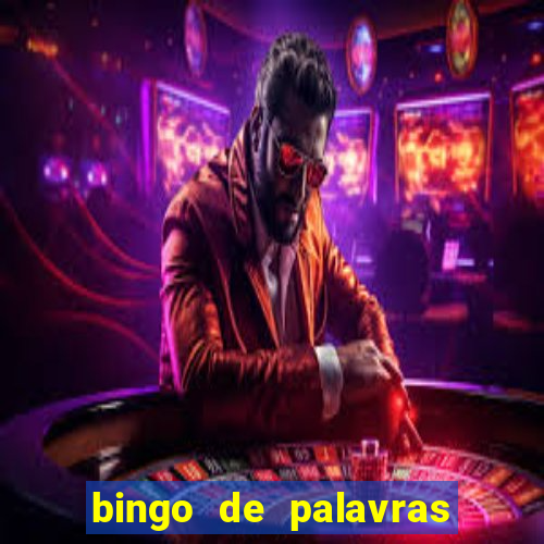 bingo de palavras de natal