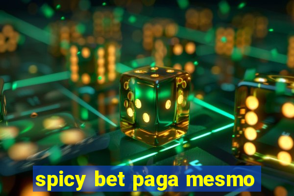 spicy bet paga mesmo