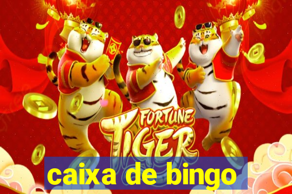 caixa de bingo