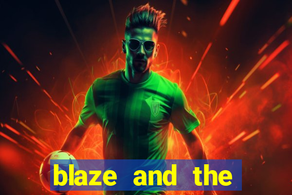 blaze and the monster machines logo font