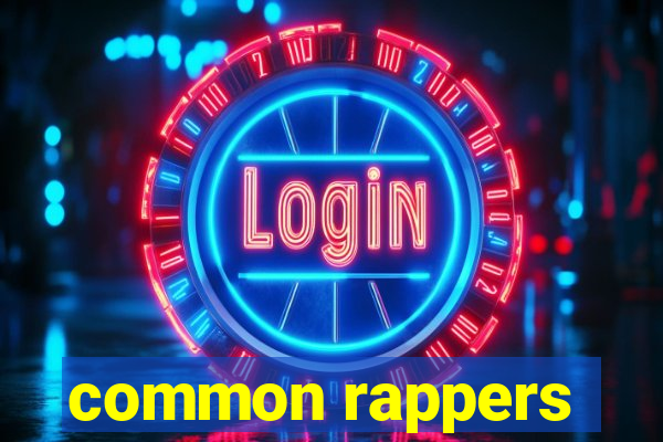 common rappers