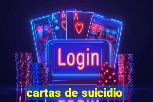 cartas de suicidio