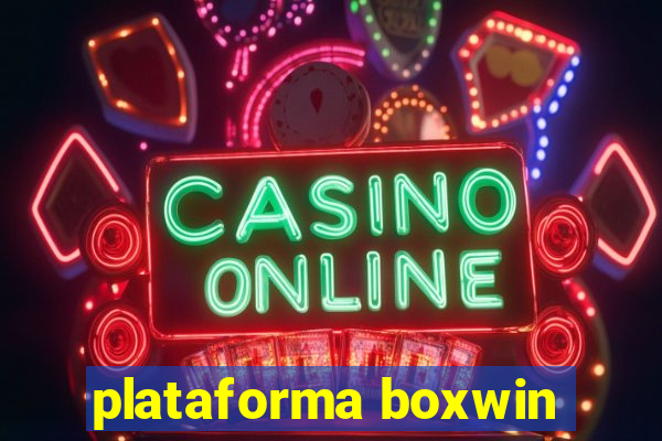 plataforma boxwin