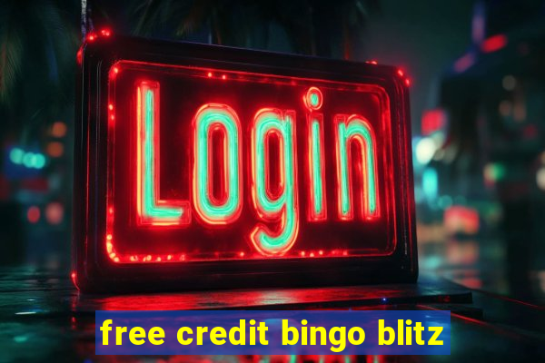 free credit bingo blitz