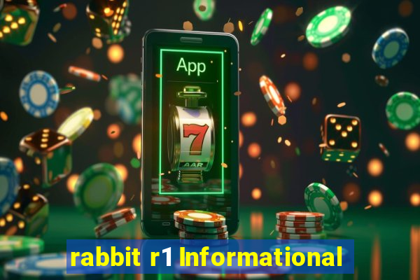 rabbit r1 Informational