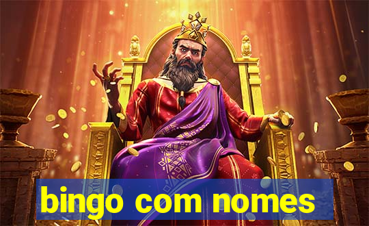 bingo com nomes