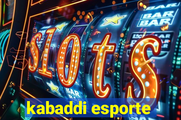 kabaddi esporte