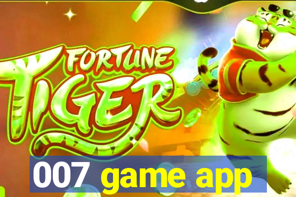 007 game app