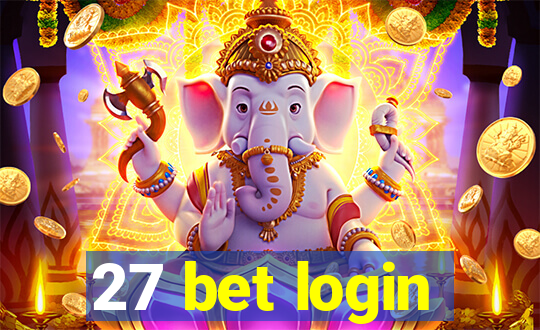 27 bet login