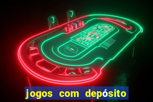 jogos com depósito de 50 centavos