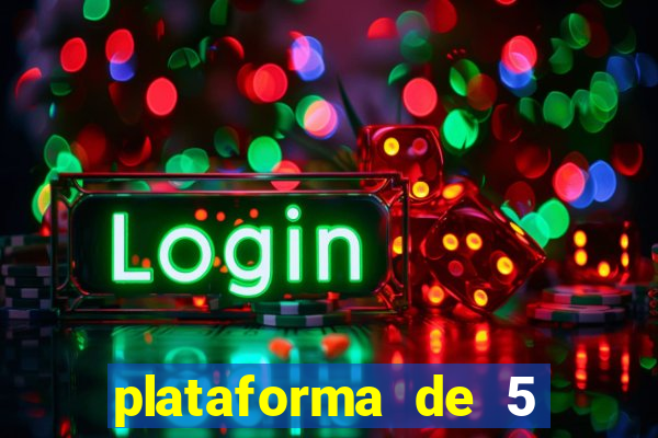 plataforma de 5 reais fortune tiger