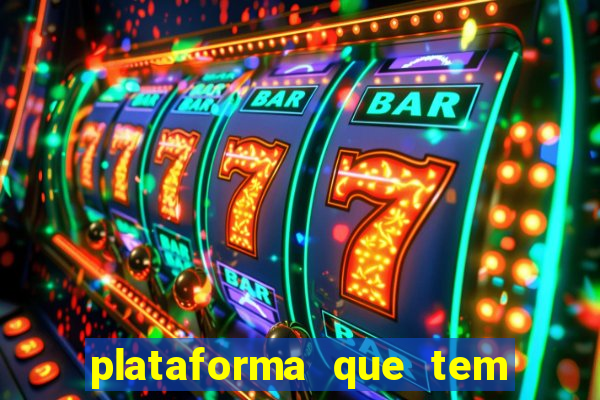 plataforma que tem fortune tiger