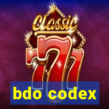 bdo codex