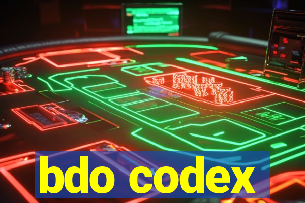 bdo codex