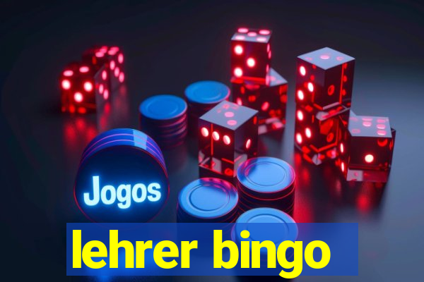 lehrer bingo