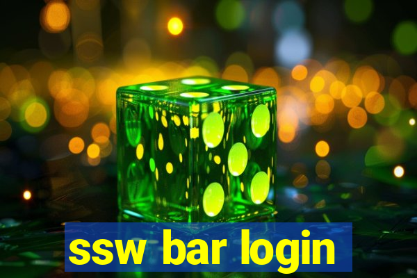 ssw bar login