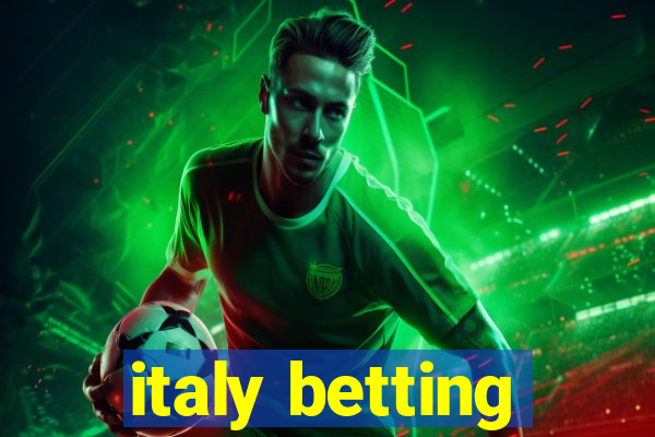 italy betting