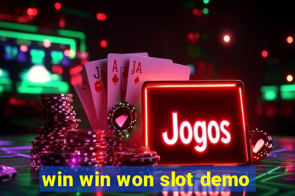 win win won slot demo