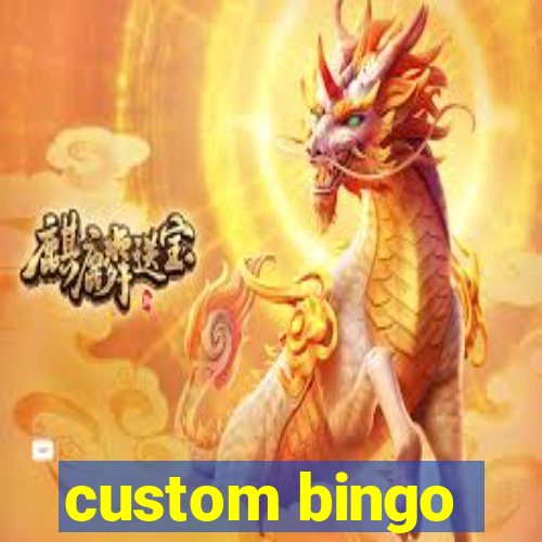 custom bingo