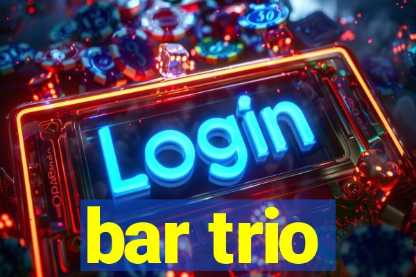 bar trio