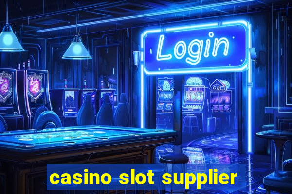 casino slot supplier