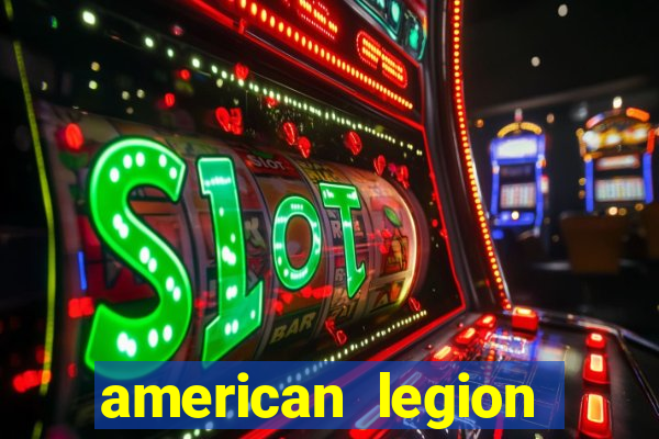 american legion bingo times