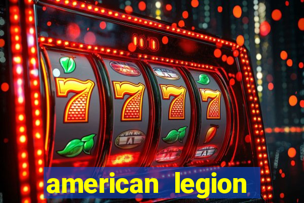 american legion bingo times