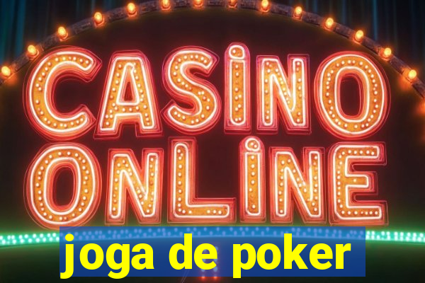 joga de poker