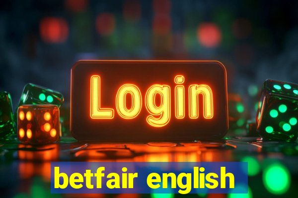 betfair english