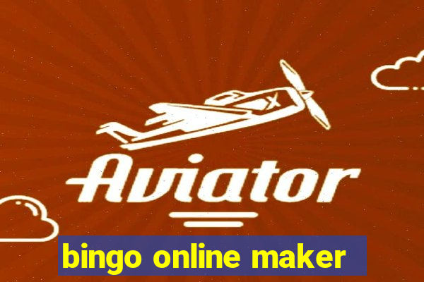 bingo online maker