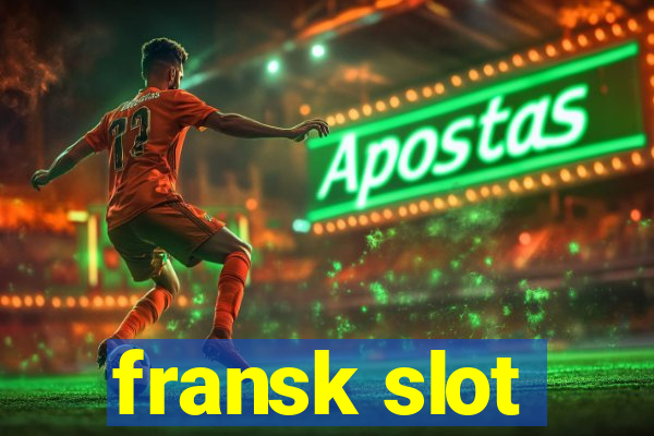 fransk slot