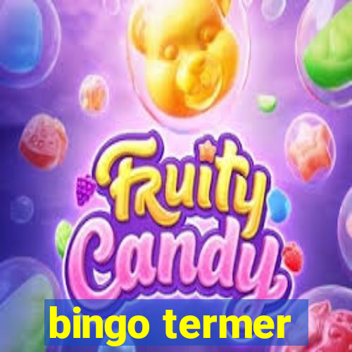 bingo termer