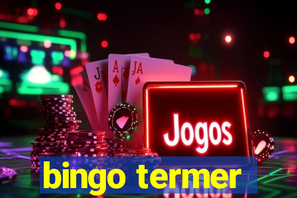 bingo termer