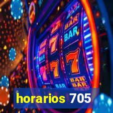 horarios 705