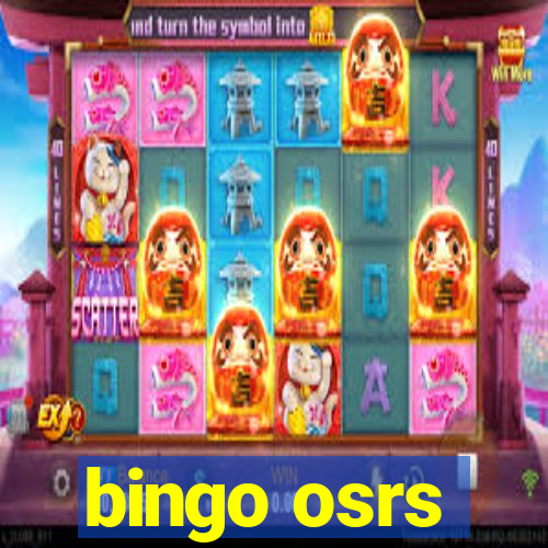 bingo osrs