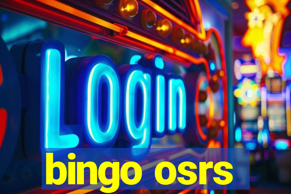 bingo osrs