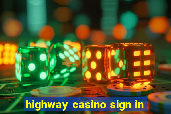 highway casino sign in