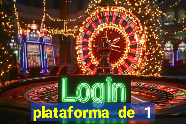 plataforma de 1 real fortune tiger