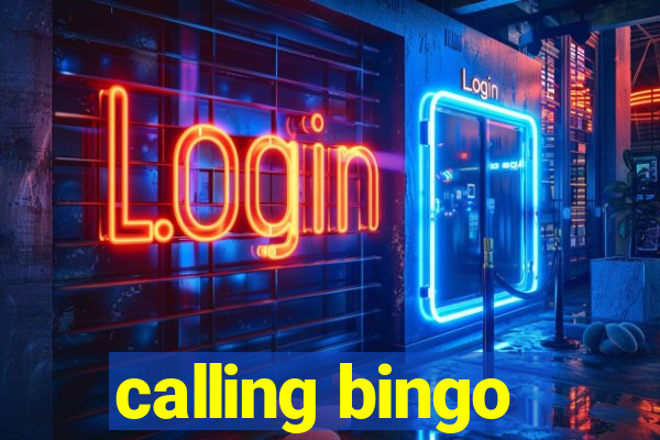 calling bingo